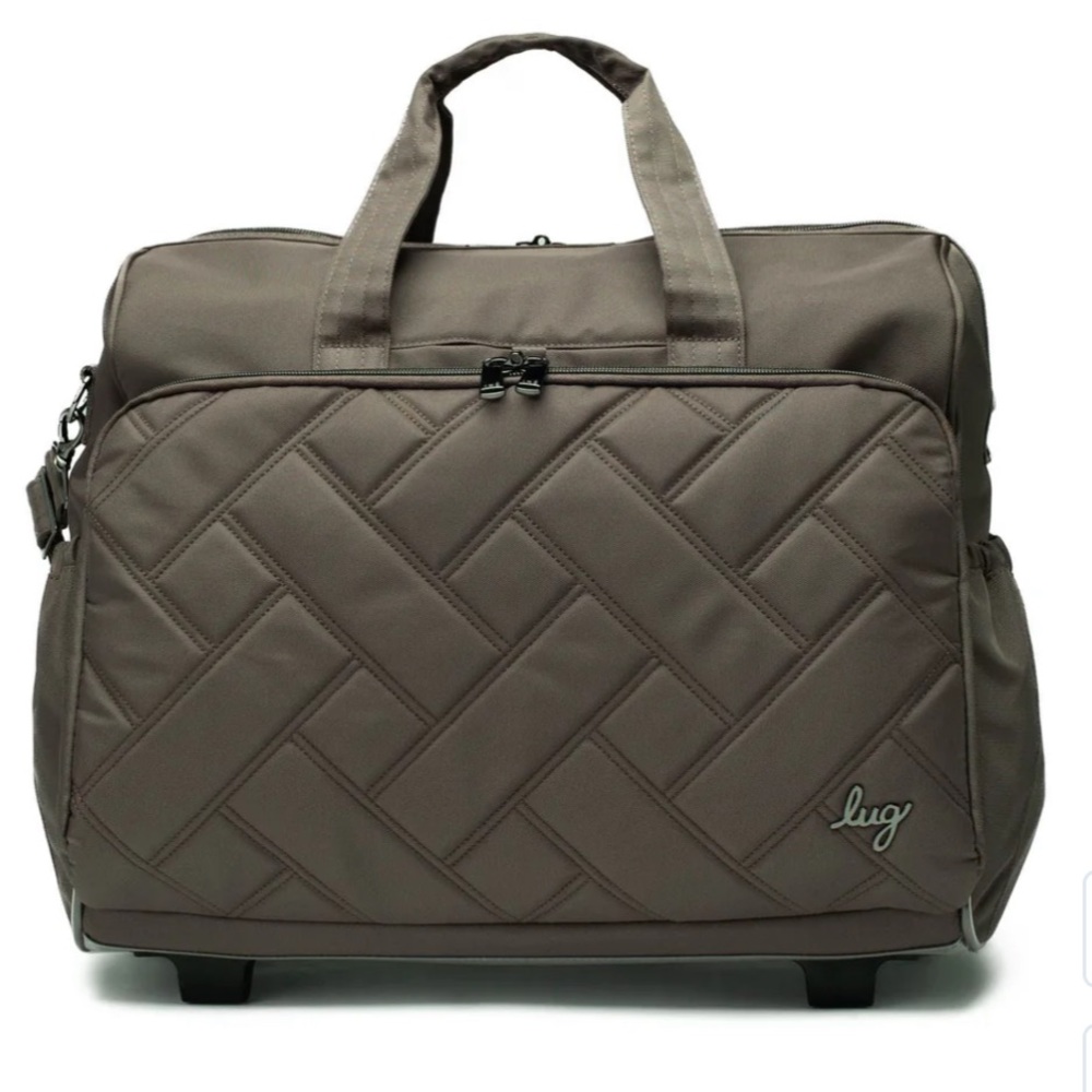 Lug Locomotion Ultra X RFID Rolling Travel Bag Walnut Brown